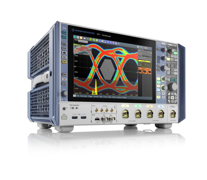 Osciloscópio de alto desempenho R&S RTP da Rohde & Schwarz duplica largura de banda máxima para 16 GHz